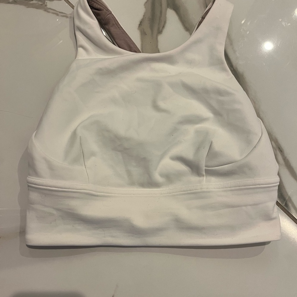 Women's White Sports Bra lululemon